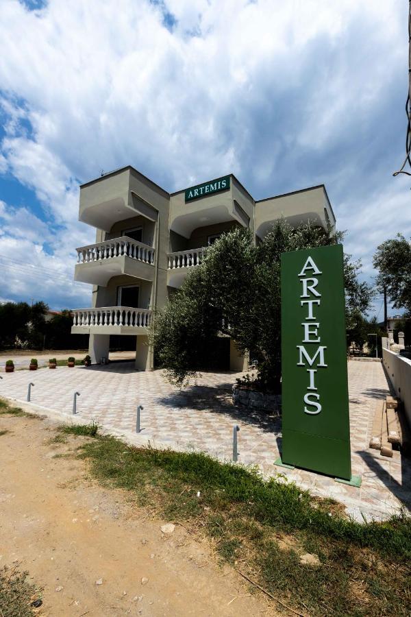 Pansion Artemis Daire Mavrovoúnion Dış mekan fotoğraf